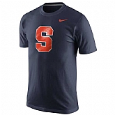 Syracuse Orange Nike Logo WEM T-Shirt -Navy Blue,baseball caps,new era cap wholesale,wholesale hats